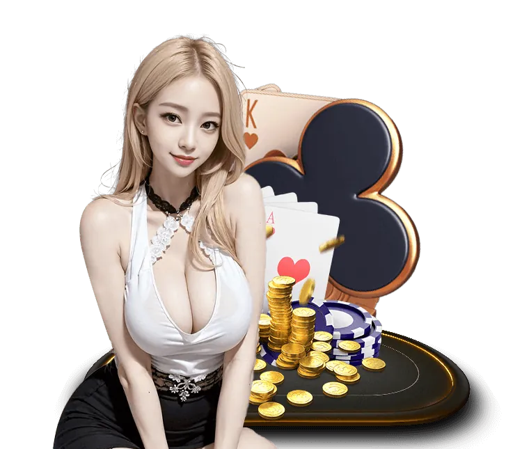 Dealer xinh đẹp tại bàn Baccarat trực tiếp của nohu77